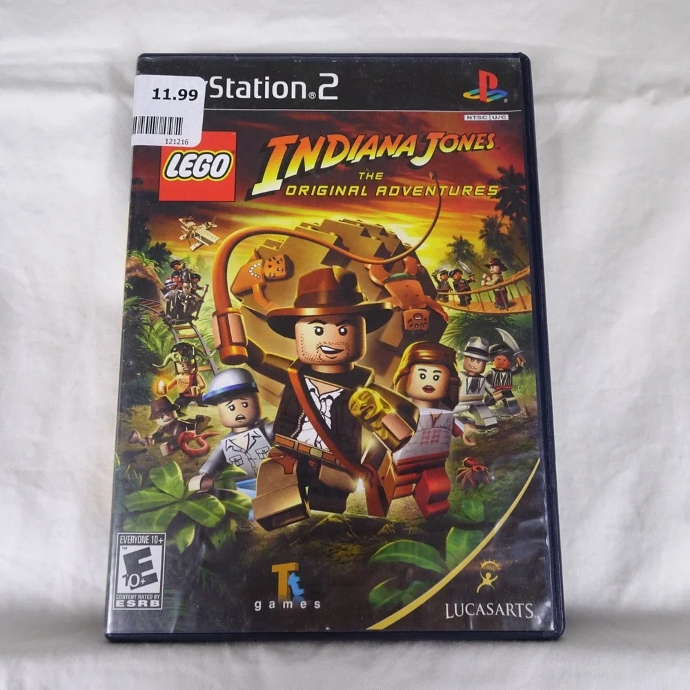 LEGO Indiana Jones: The Original Adventures. Play Station 2. game/manual
